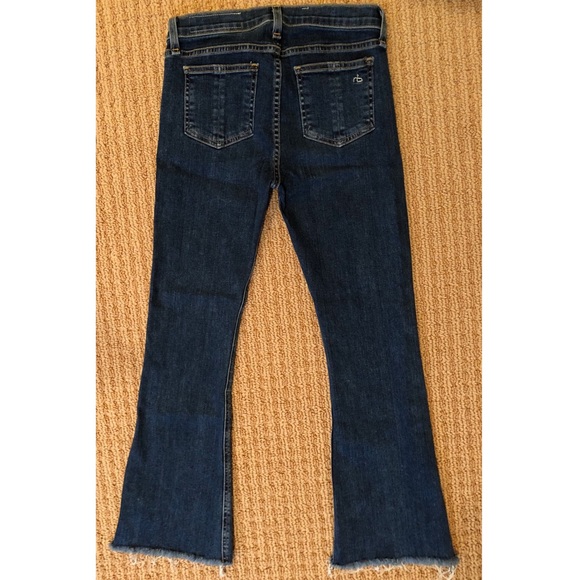 Rag & Bone flare and fringe bottom jean - Picture 2 of 7